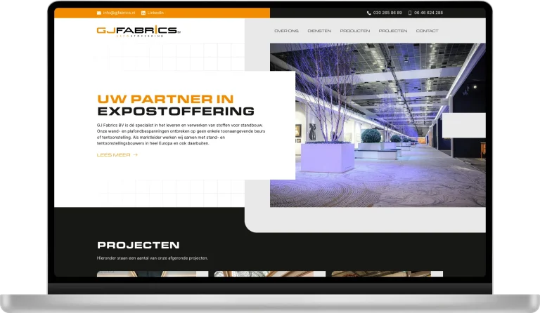 GJ Fabrics website