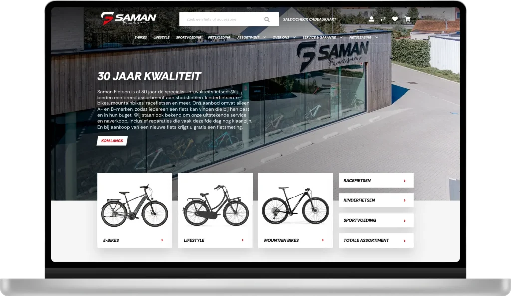 Saman Fietsen website
