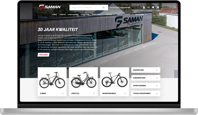 Saman Fietsen website