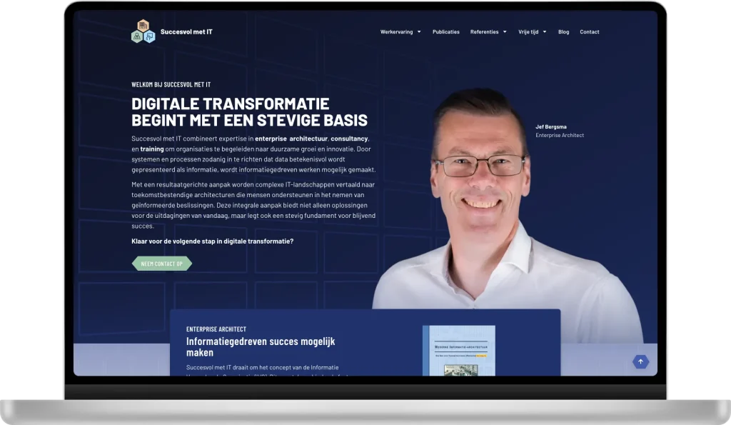 Succesvol met IT website