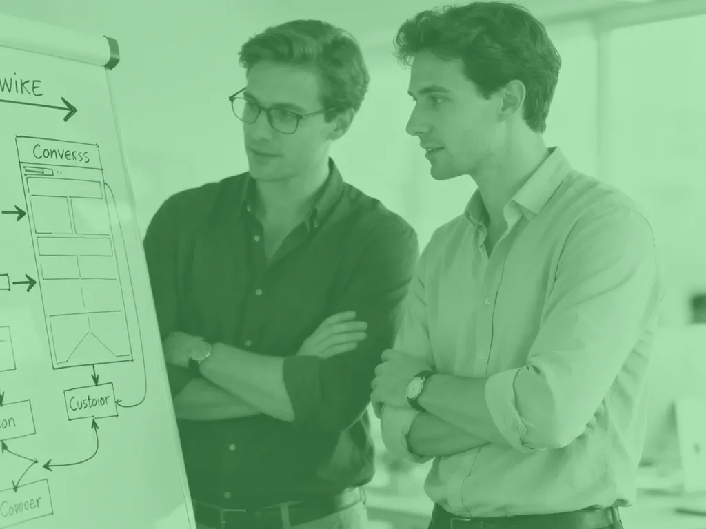 UX-team analyseert waarom leads generation websites conversie verliezen.